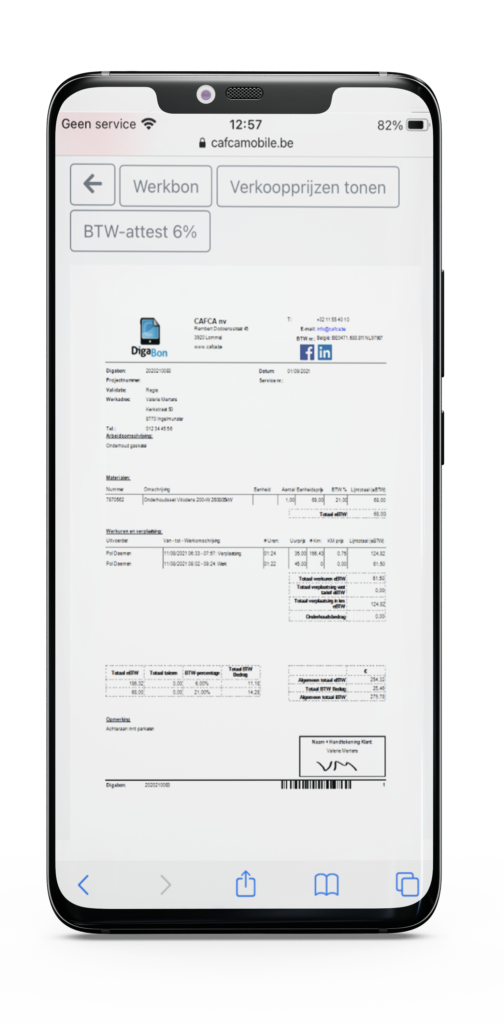 digitale werkbon stap 11